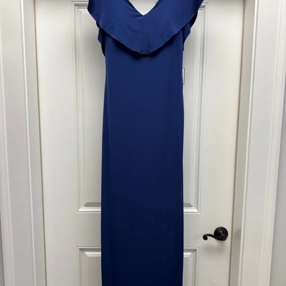 lace up dress maxi Long Sleeve Lace Maxi Dress main image 0